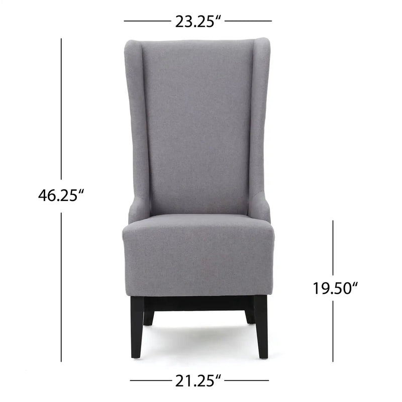 Alight Upholstered Dining Chair With High Back And Birch Wood Legs (Set of 2) by HouseOfZazla