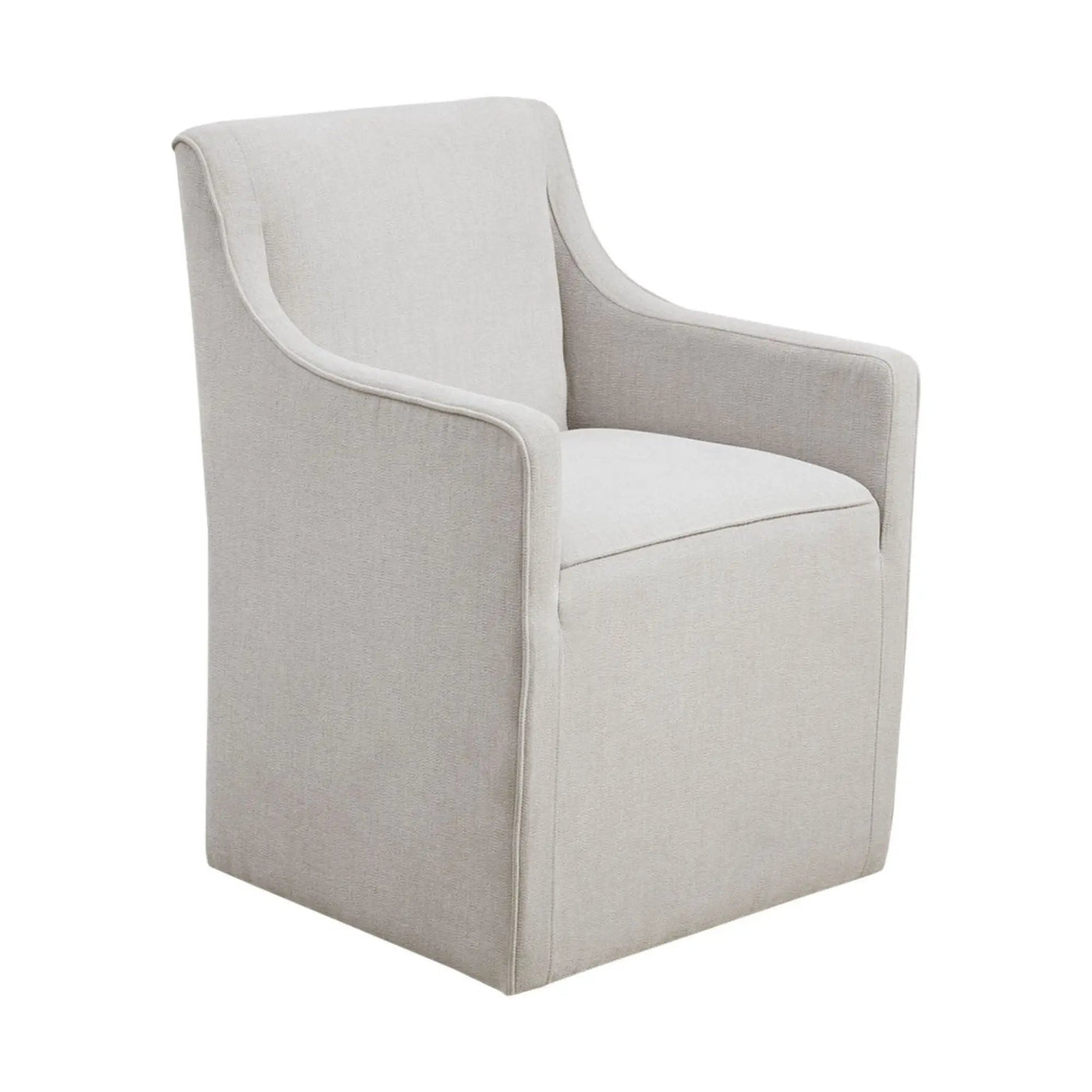 Traditional Skirted Dining Arm Chair by Unique Piece Furniture