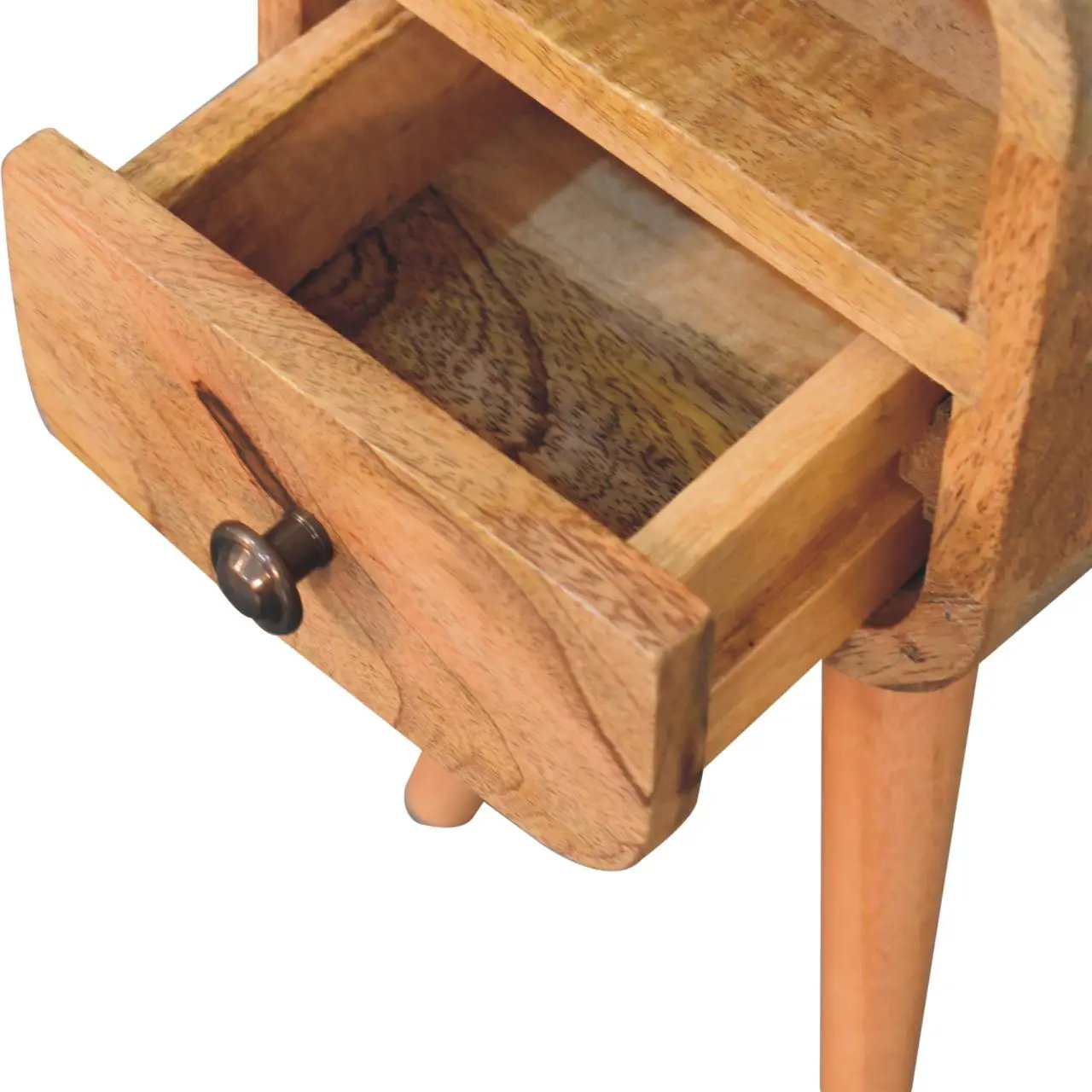 Mini Open Bedside Nightstand by Unique Piece Furniture