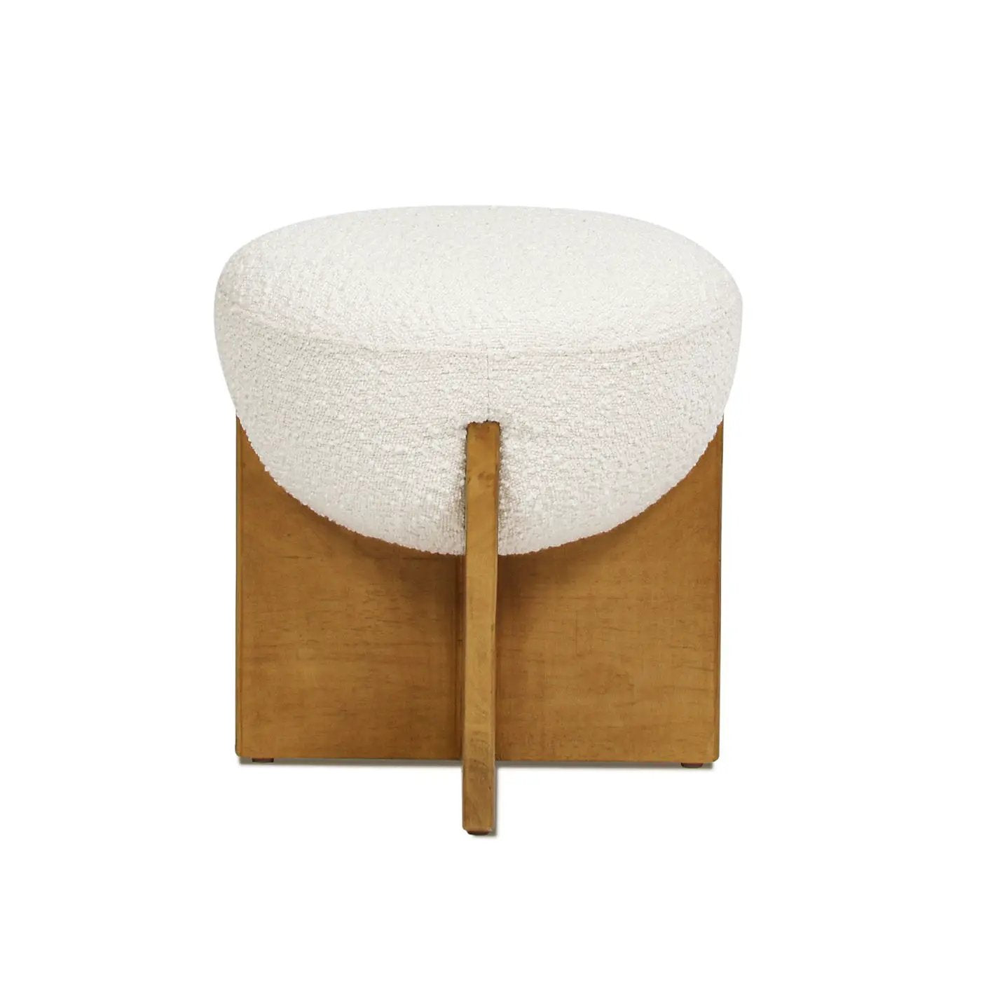 Bali - Round Upholstered Ottoman by HouseOfZazla