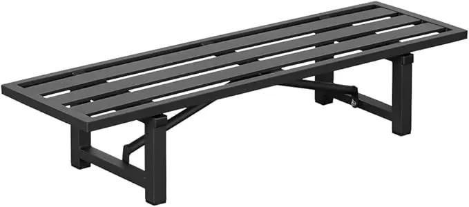 Plant Stand - Indoor/Outdoor Extra-Sturdy Aluminum Plant Stand with 300 LBS Capacity, L37.8 x W11.4 x H7.9 inch – Ideal for Patios, Gardens, Living Room Decoration by GreenHaven Gardens