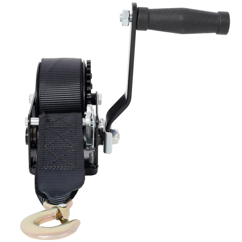 600LBS Hand Winch with 19.6FT Strap by HouseOfZazla