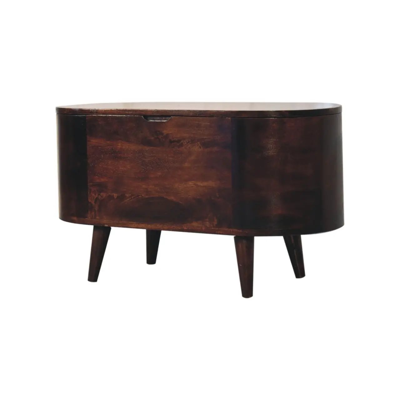 Rounded Lid Up Blanket Box by Unique Piece Furniture