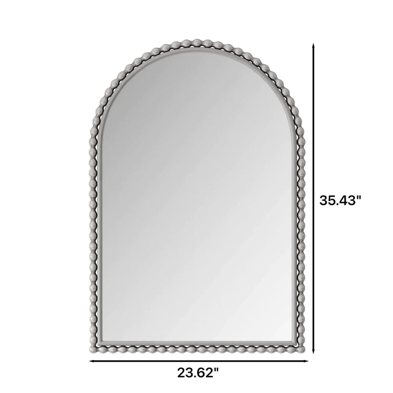 Vintage Iron Art Arch Mirror, Wall Hanging Or Table Display by Unique Piece Furniture