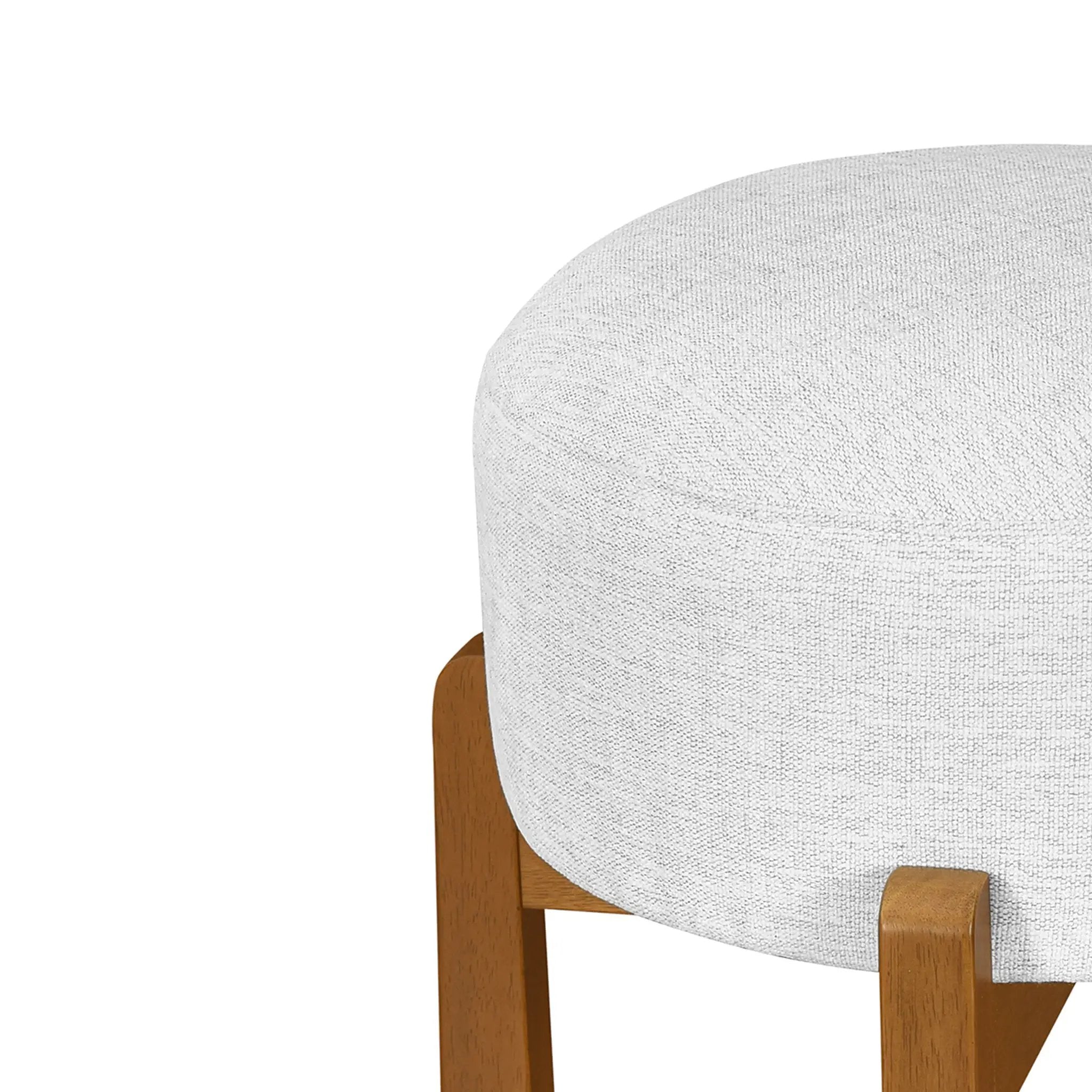 Vera Indoor Wooden Upholstered Barstool by HouseOfZazla