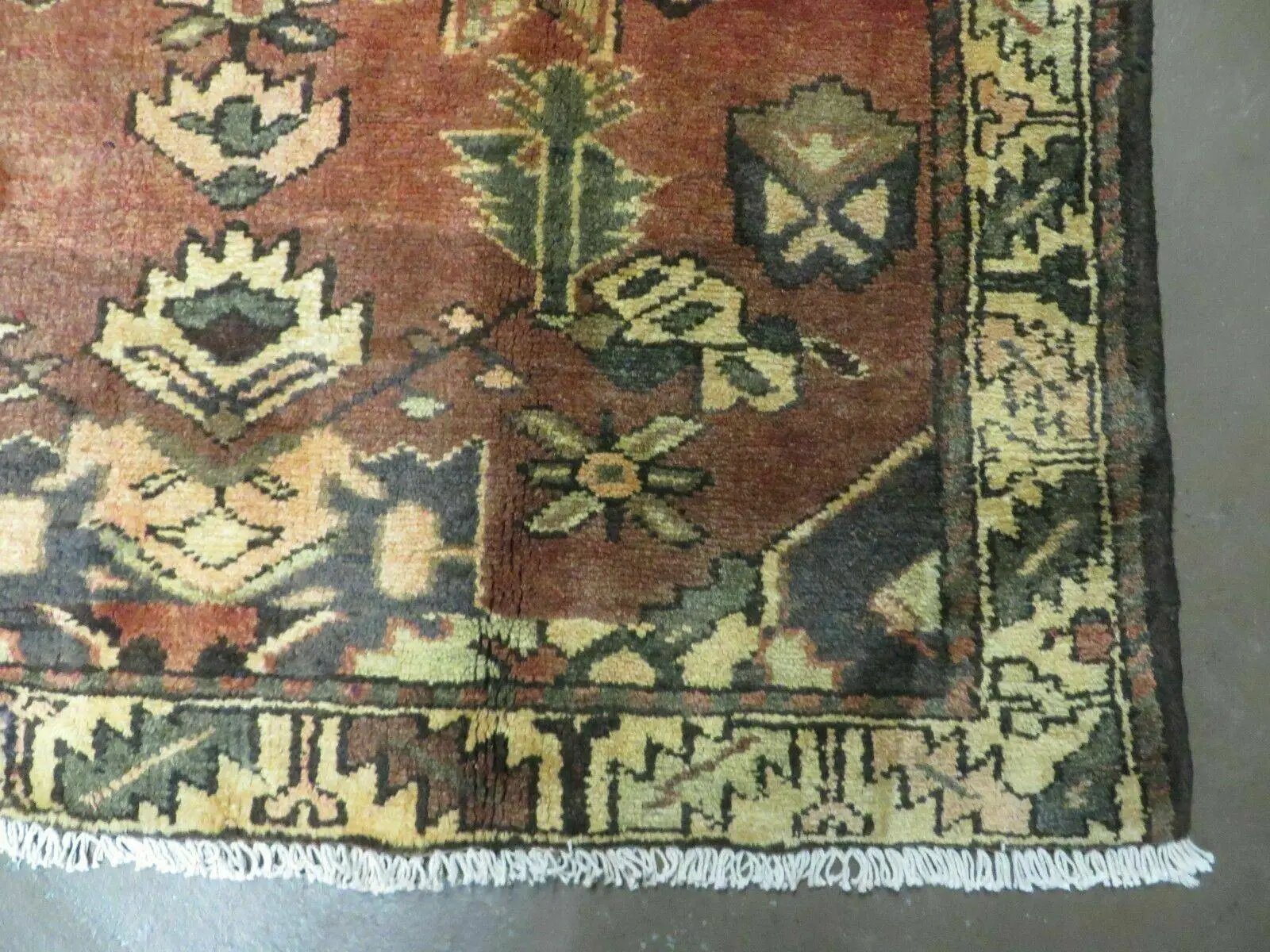 4' X 6' Antique 1920 Handmade Turkish Wool Rug Veg Dye Nice by Jewel Rugs