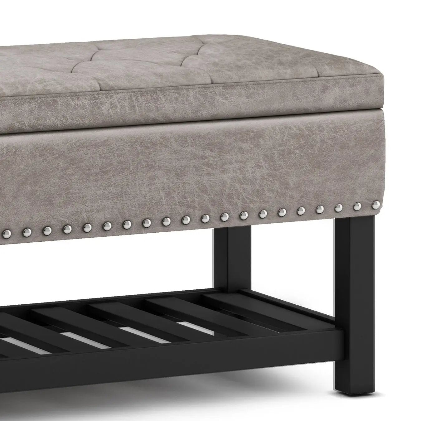 Lomond - Upholstered Storage Ottoman Bench by HouseOfZazla