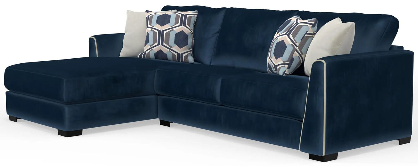 Jetson - Sectional With Comfort Coil Seat Cushions And Included Accent Pillows by Unique Piece Furniture