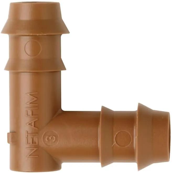 17mm Techline Insert Elbow - Drip Irrigation Barbed Elbow Coupling (50 PCS) | Compatible with 1/2" Drip Line Tubing | Easy Install | Precision Garden Watering (00135-000840) by GreenHaven Gardens