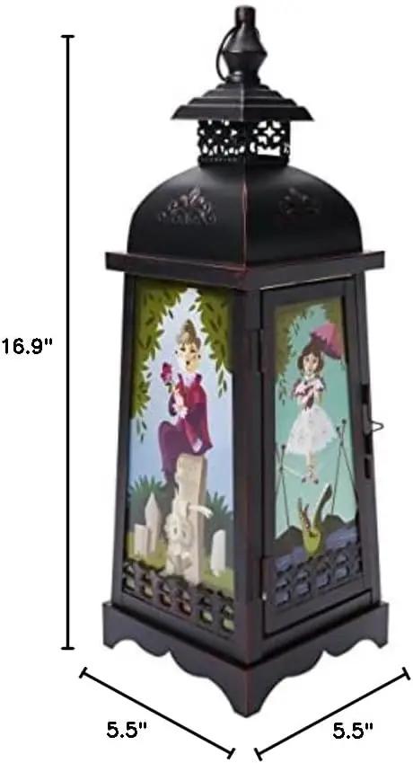 Spirit Halloween Disney The Haunted Mansion Lantern | Officially Licensed | Halloween Decor | Home Décor | Indoor Décor by GreenHaven Gardens