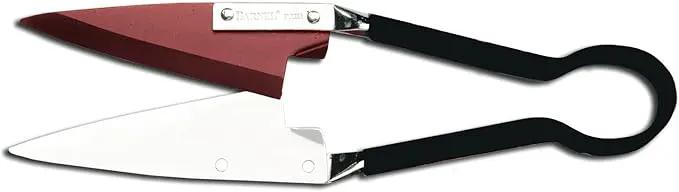 Barnel USA P3333 Topiary and Grass Shear with Sheath, 11-3/4-Inch, Red and White by GreenHaven Gardens