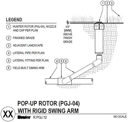 Hunter PGJ-04 ½ Rotor by GreenHaven Gardens