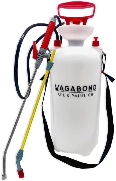 Vagabond Oil & Paint, Co - Premium 8 Liter Low-Pressure Pump-Sprayer by GreenHaven Gardens