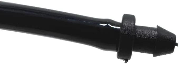 lasenersm 100 Pieces Drip Irrigation Tube End Closure Goof Hole Plugs Drip End Plug Fitting for 5 mm/7 mm Tube, Black by GreenHaven Gardens