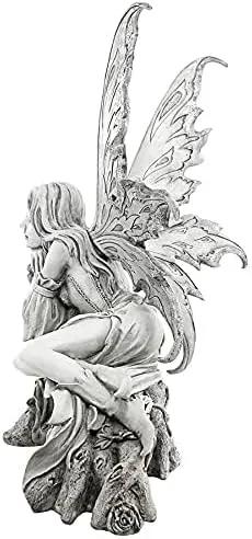 Design Toscano Pause to Ponder Fairy Garden Statue by GreenHaven Gardens