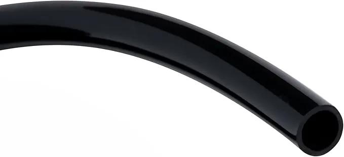 Black Vinyl Tubing 3/4” ID × 1” OD - 50 Feet PVC Flexible Plastic Tube Hybrid Hose, Transfer Water Air Oil for Pond Fountain Garden, Non-toxic and BPA free by GreenHaven Gardens