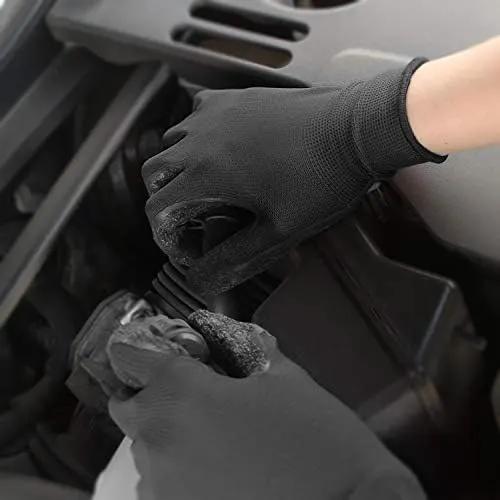 Evridwear Crinkle Latex Rubber Hand Coated Safety Work Gloves for Men Women General Multi Use Construction Warehouse Gardening Assembly Landscaping (S-Size) 120 Pairs Pack by GreenHaven Gardens