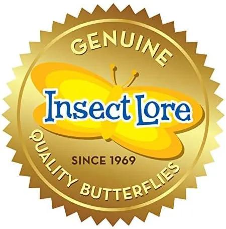 Insect Lore Butterfly Garden with 5 Live Baby Caterpillars - STEM Activity Journal, Habitat, Chrys-A-Lid Holder and Feeder Included | Raise and Release Painted Lady Butterflies by GreenHaven Gardens