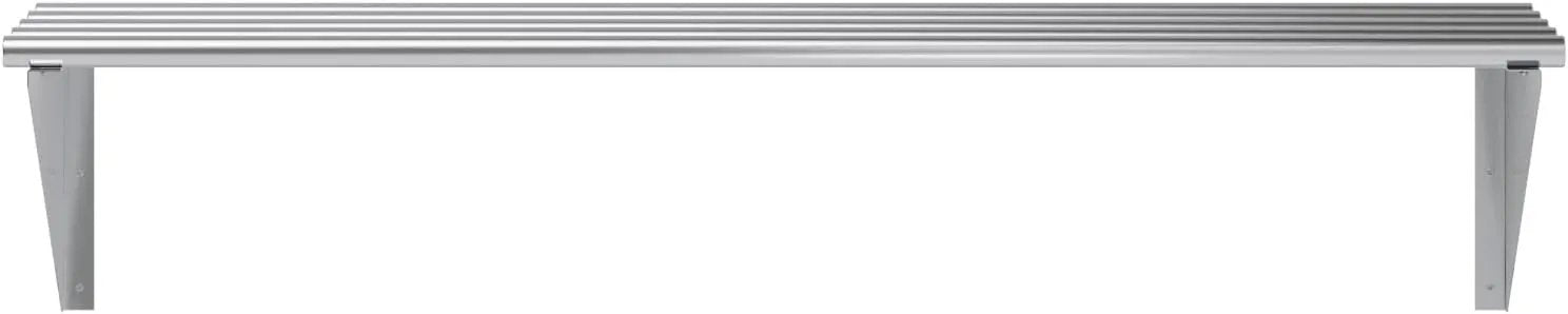 AmGood 14 in. x 48 in. NSF Stainless Steel Tubular Wall Shelf | Heavy-Duty Metal Shelving for Appliances & Equipment | Ideal for Kitchen, Restaurant, Garage, Laundry, Utility Room by GreenHaven Gardens