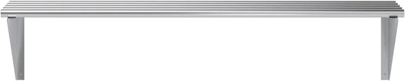 AmGood 14 in. x 48 in. NSF Stainless Steel Tubular Wall Shelf | Heavy-Duty Metal Shelving for Appliances & Equipment | Ideal for Kitchen, Restaurant, Garage, Laundry, Utility Room by GreenHaven Gardens