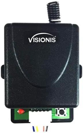 Visionis FPC-5019 One Door Access Control Inswinging Door 1200lbs Electromagnetic Lock Kit with Wireless Receiver and Remote Magnetic Lock System by GreenHaven Gardens