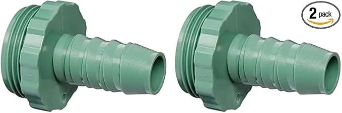 Orbit 57188 3/4-Inch Manifold Poly Adapter, Green (Pack of 2) by GreenHaven Gardens