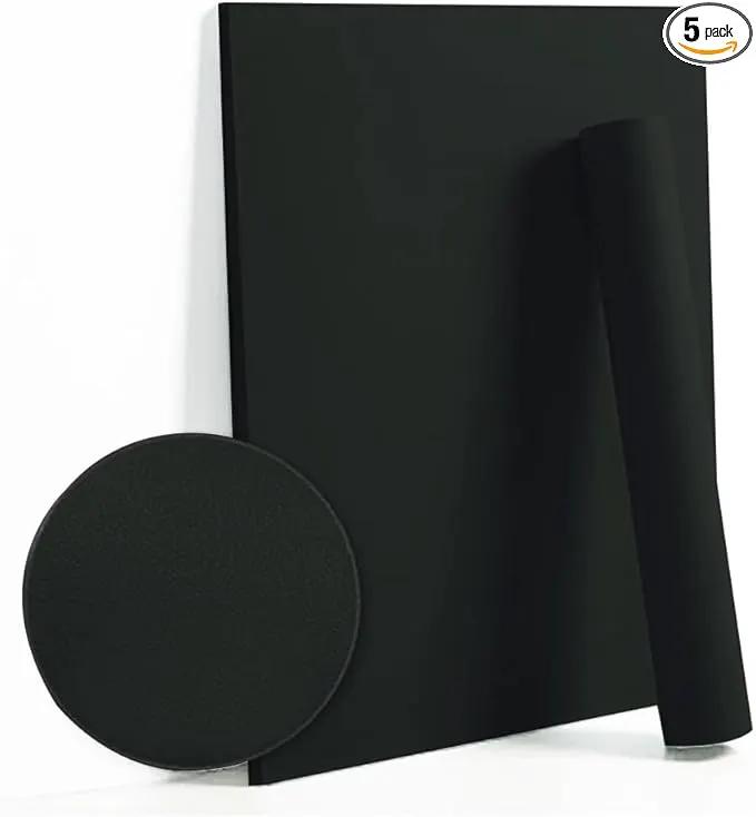 Dimoon 118''x17.7'' Dark Green Peel and Stick Wallpaper Contact Paper Modern Self Adhesive Wall Paper Removable Renter Friendly Textured Solid Color Shelf Vinyl Roll (118''x17.7'',Black Jadeite) by GreenHaven Gardens