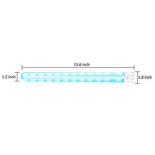 UV Light Sanitizer Replacement Light Bulb with Ozone,UVC Home Disinfection Device Light Bulb,38W UV Light Bulb,1 Count by GreenHaven Gardens