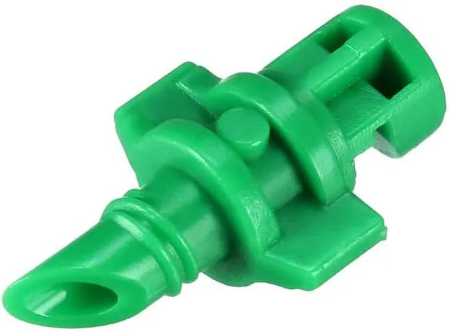 uxcell Micro Sprayer Fan Jet, 180 Degree Refraction Atomized Dripper Hydroponic Garden Irrigation, 50 Pcs (Green) by GreenHaven Gardens