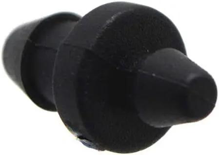 lasenersm 100 Pieces Drip Irrigation Tube End Closure Goof Hole Plugs Drip End Plug Fitting for 5 mm/7 mm Tube, Black by GreenHaven Gardens