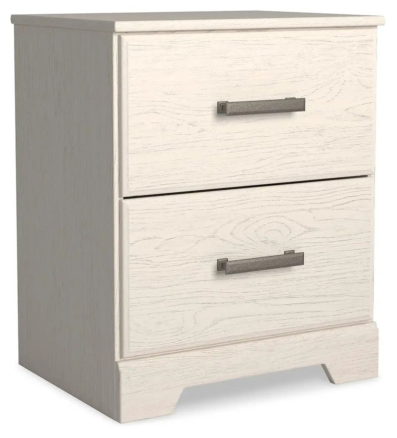 Stelsie - Two Drawer Night Stand - White by Unique Piece Furniture
