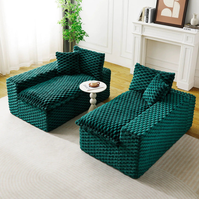 Multifunctional Sofa, Side-By-Side Or Facing Each Other by HouseOfZazla