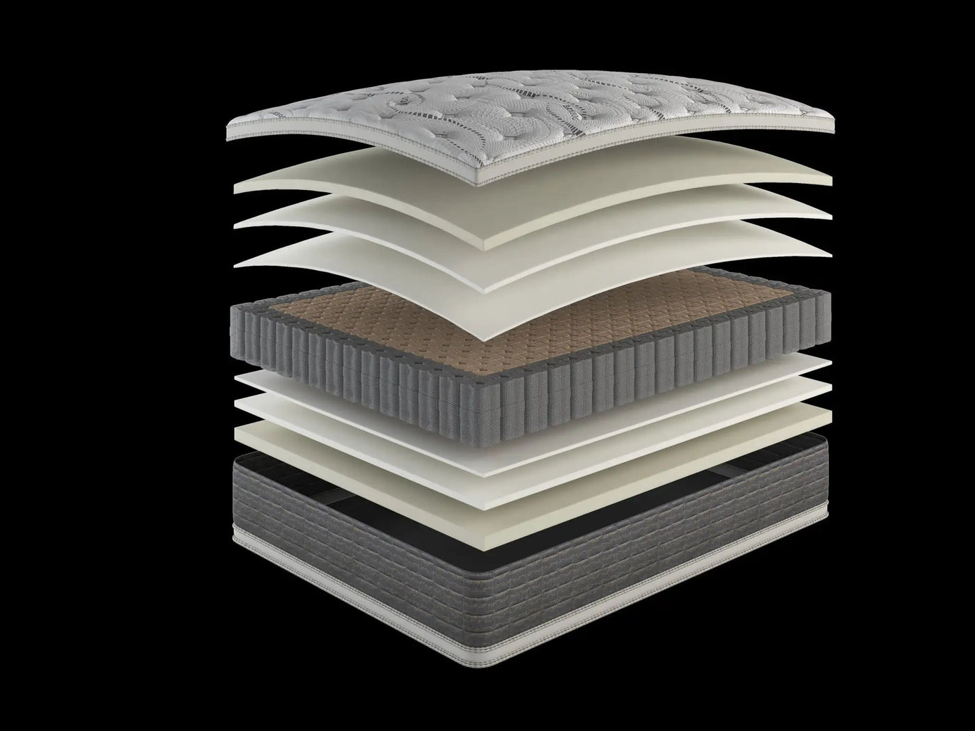 Dream Flex - 13.5" Two Sided Plush Mattress by HouseOfZazla