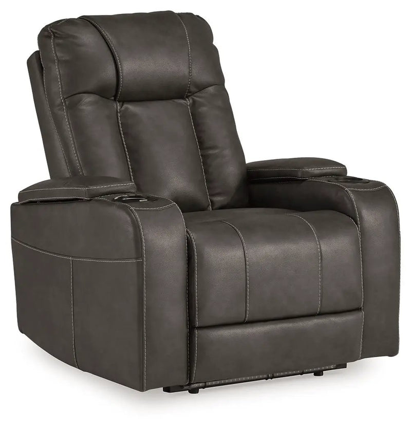 Feazada - Power Recliner With Adj Headrest by Unique Piece Furniture
