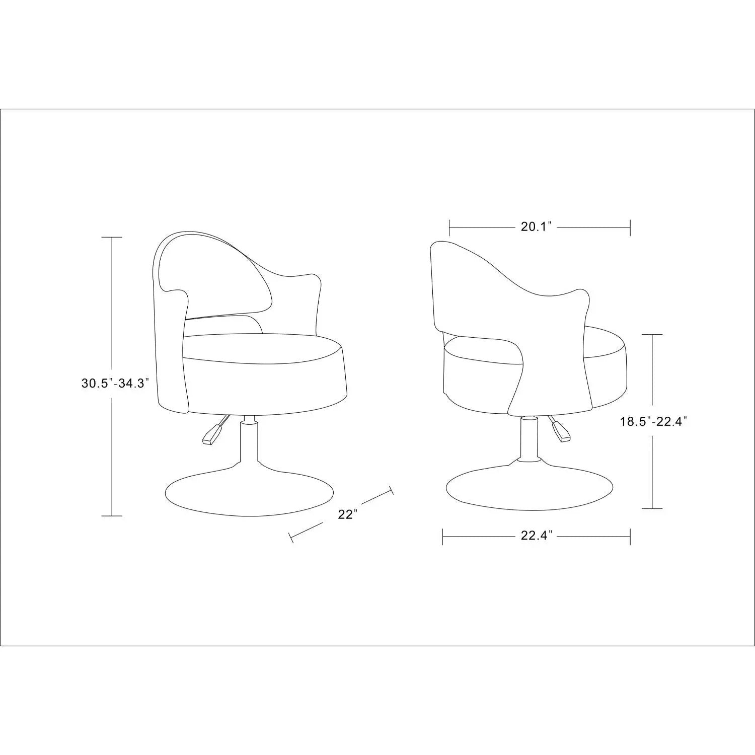 Bopper - Swivel Lounge Chair - White by HouseOfZazla