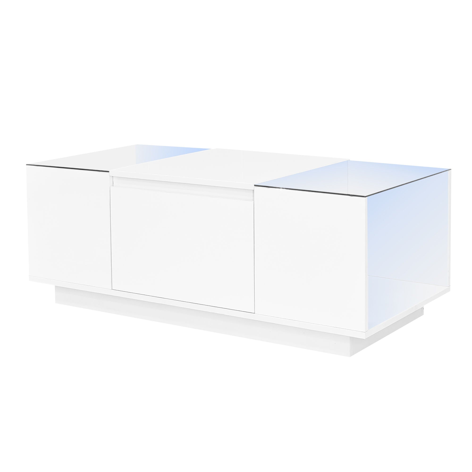 LED Coffee Table, Modern Center Table by HouseOfZazla