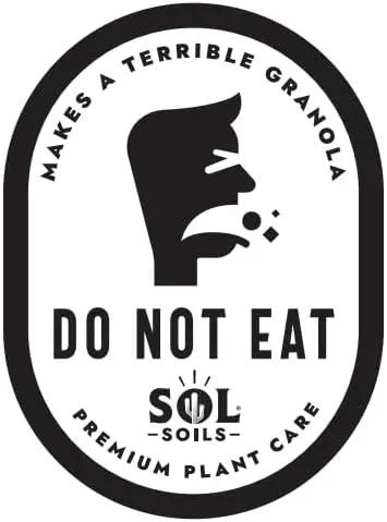 Sol Soils Succulent Gritty Mix 1 Gallon - Fast Draining Peat Moss Free Succulent Soil Potting Mix with Coconut Husk Chips, Perlite & Pumice by GreenHaven Gardens