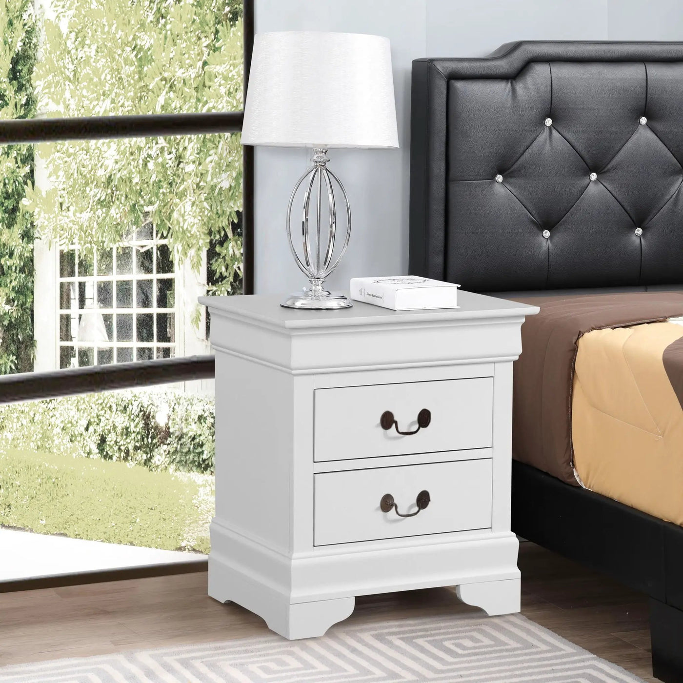 Louis Phillipe - Nightstand - Wood by HouseOfZazla