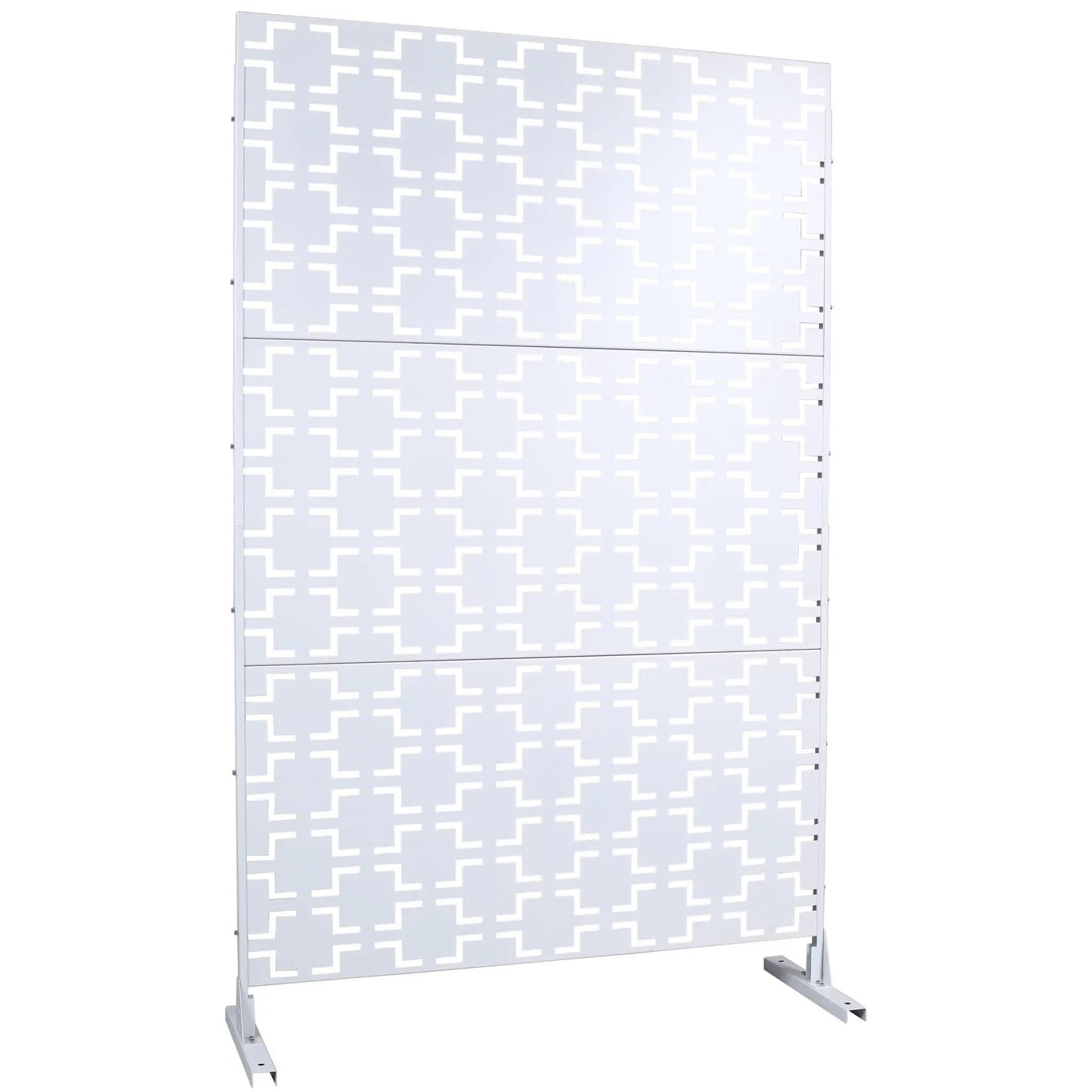 Outdoor & Indoor Metal Privacy Freestanding Decorative Screen by HouseOfZazla