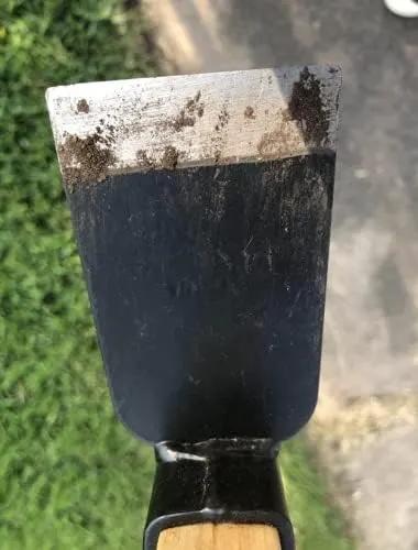 Edward Tools Hoe and Cultivator Hand Tiller - Carbon Steel Blade - Heavy Duty for loosening Soil, Weeding and Digging - Rubber Ergo Grip Handle - Rust Proof by GreenHaven Gardens