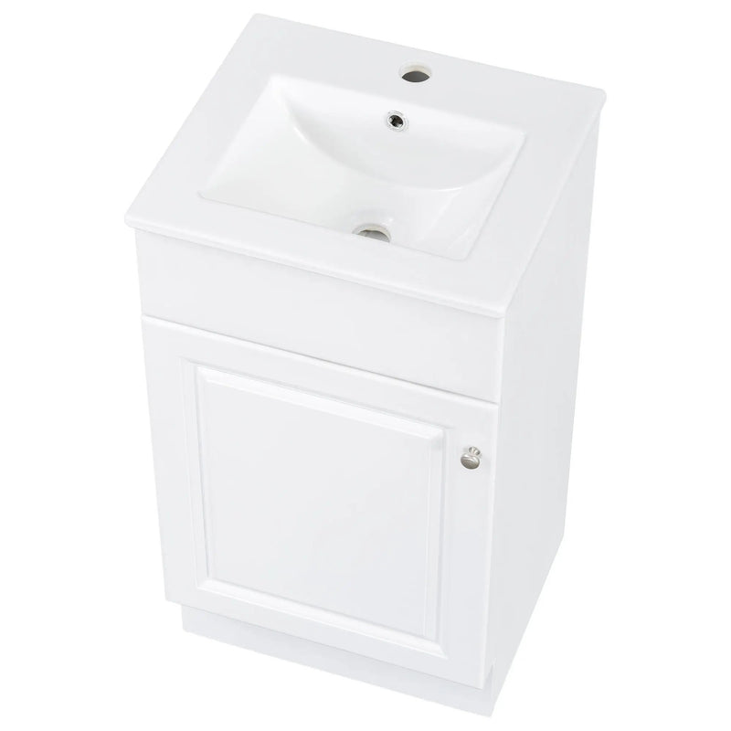Bathroom Vanity With Sink, Cabinet With Adjustable Shelf