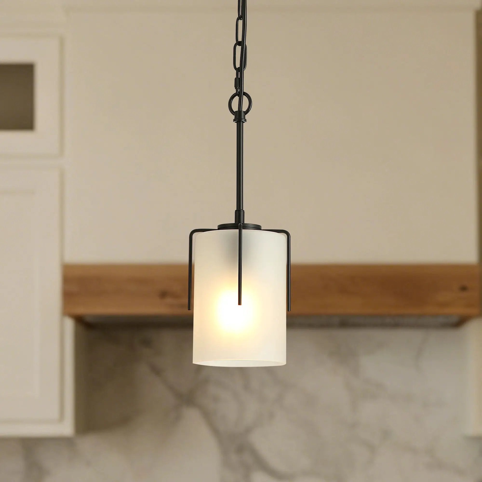 Adjustable Cylindrical Pendant Light by Unique Piece Furniture
