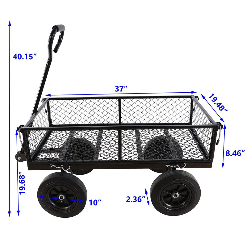 Solid Wheels Garden Cart Wagon by HouseOfZazla