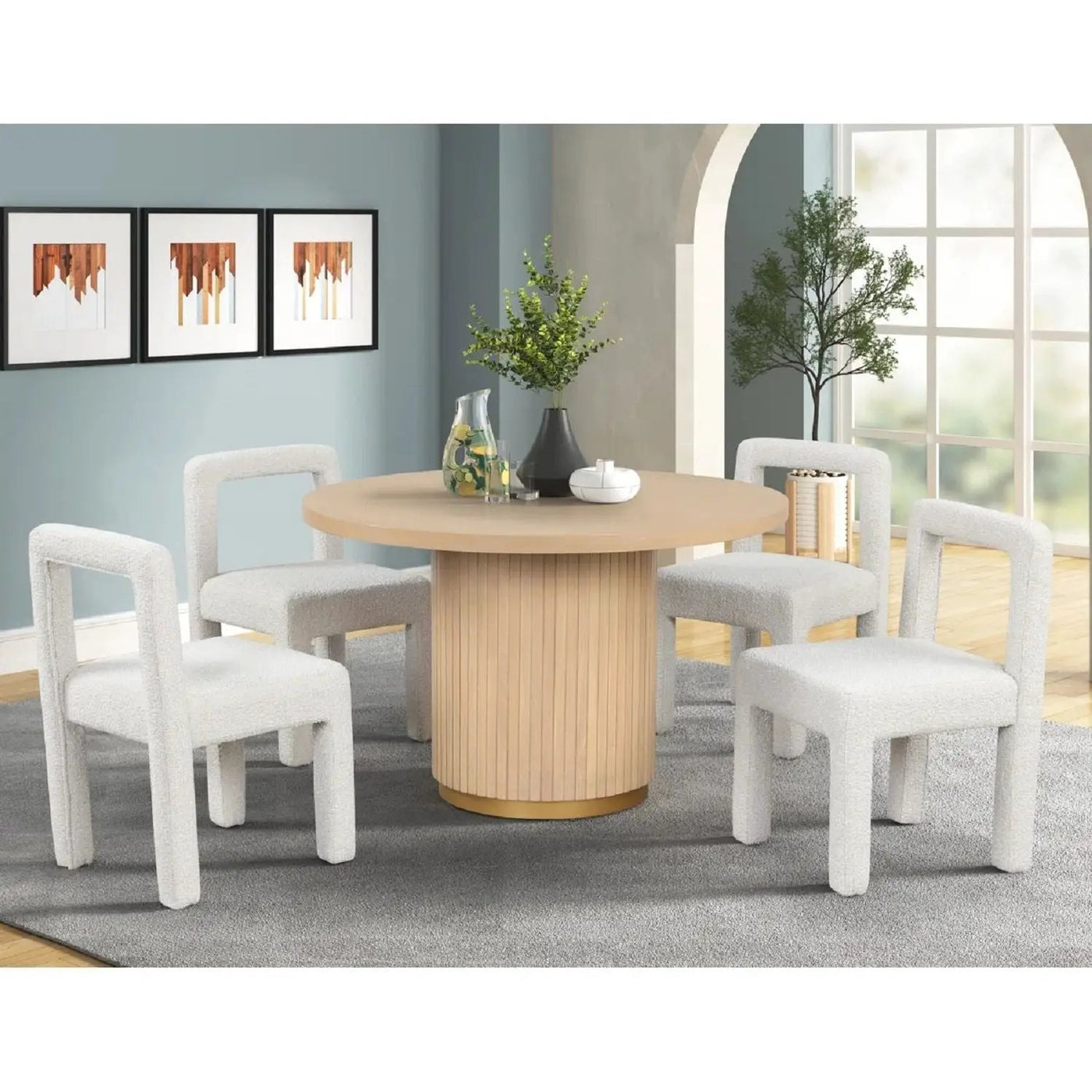 Dining Chairs With Square Open Back (Set of 2) by Unique Piece Furniture