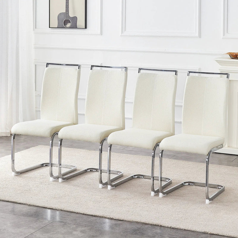 Dining Chairs With Ergonomic Backrest by HouseOfZazla