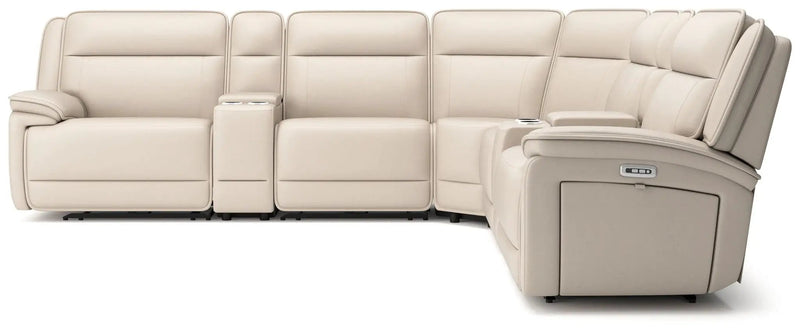 Double Deal - Reclining Sectional by Unique Piece Furniture
