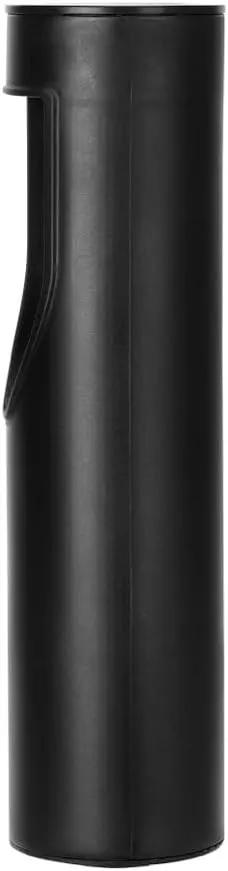 Techko Outdoor Solar Cylinder Bollard Path Lights, Modern Design, Waterproof IP65, Garden Lights for Landscape, Yard, Walkway, Pathway, Matte Black