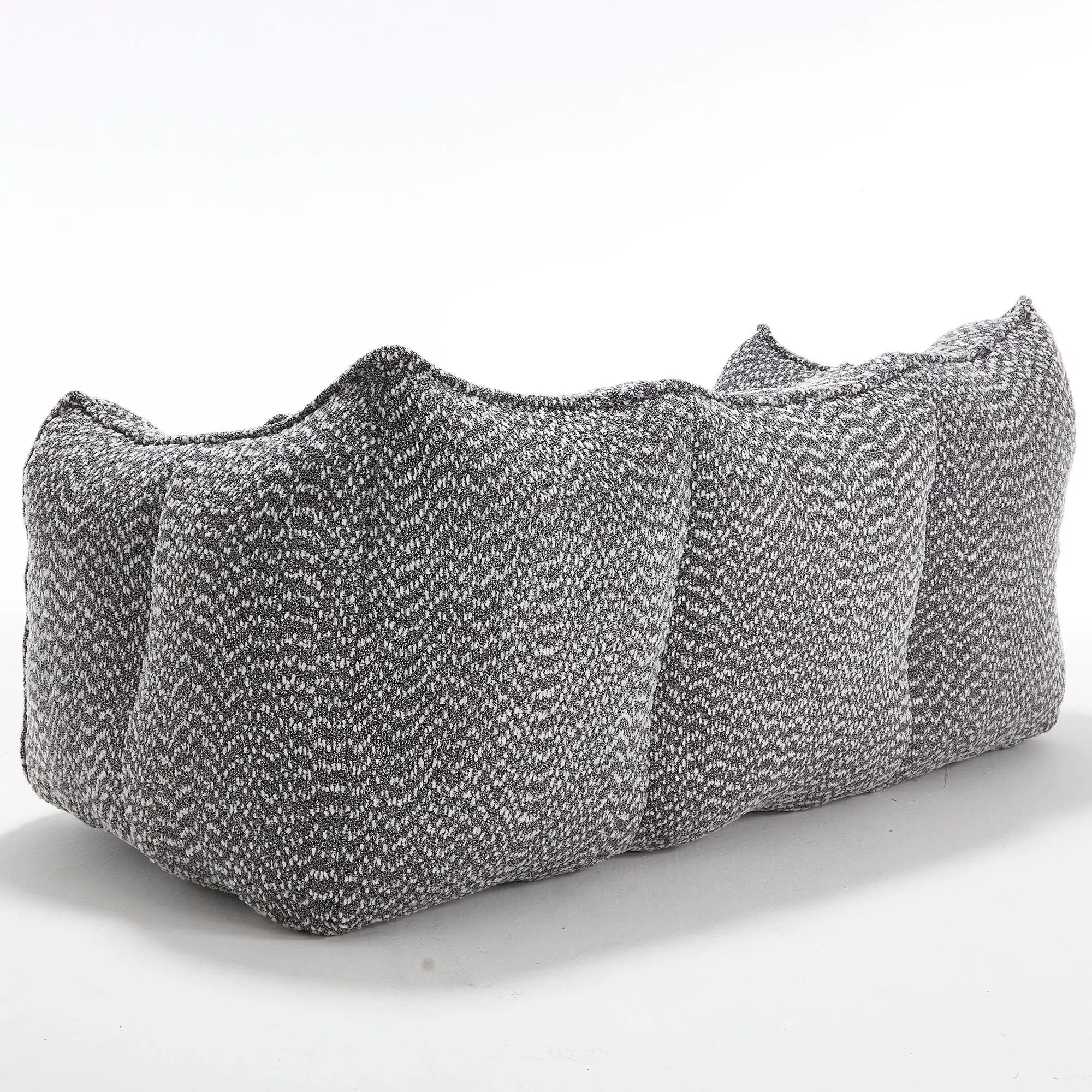 Comfortable Dual Beanbag Chair With High Resilience Foam Core For 2 People by HouseOfZazla