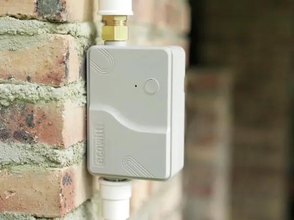 ECOWITT Wittflow Sprinkler Timer, WFC01 Smart Watering Timer, Need to Connect to GW2000 Wi-Fi Hub, Built-in Water Flow Meter and Temperature Sensor, NPT Thread, Intelligent Irrigation by GreenHaven Gardens