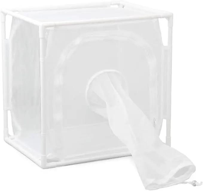 RESTCLOUD Monarch Butterfly Habitat Cage, Outdoor Insect Mesh Cage Terrarium 16" x 12" x 16" by GreenHaven Gardens